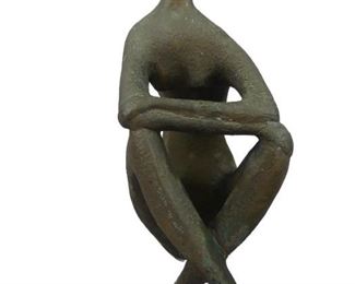 M. Ghani-Hikmat modernist bronze