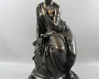 Salmson French bronze of Pandora