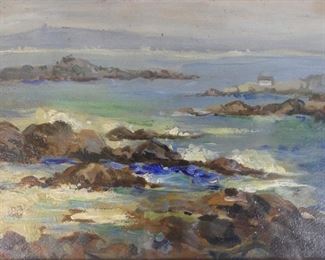 Attr. Potthast oil painting