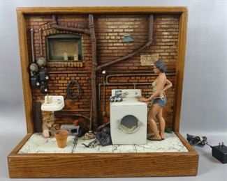 Michael Garman folk art sculptures (1 of 2)