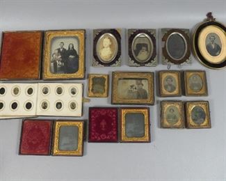 Antique photography lot