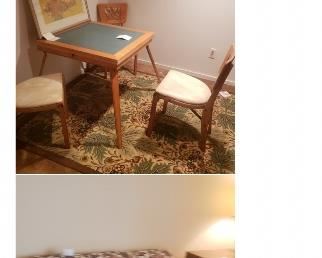 Floral sleeper sofa in mint condition  $50