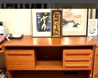 Beautiful teak desk  now 50% off.
Price $375