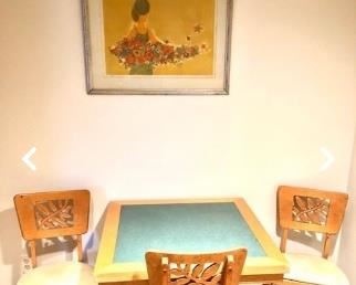 Marked down to $125 for table and 3 chairs