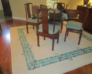 8 George Zee dining chairs