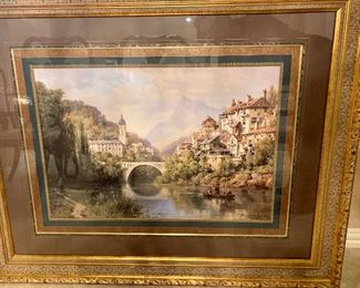 Nice collection of framed artwork