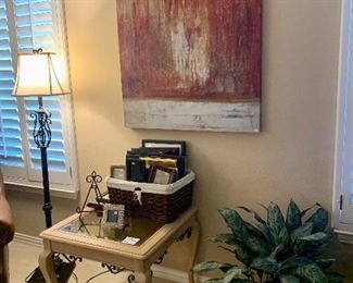 Side tables, frames all sizes, art, & home decor 