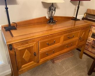 #8 $220 Stanley Furniture sideboard or buffet.  58"w x 17"d x 39"h.  Great storage in any room in the house.