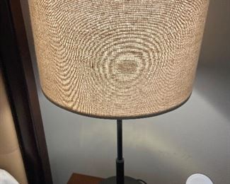 #19 $120. Perfect bedside lamps complete with usb for charging your phone, tablet etc.  23" high tot he top of the finial