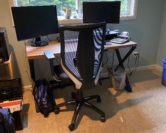 #30A.  $120 Desk 55"w x 24"d x 30"h.  close up photo will be added Wednesday