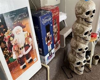 items for sale during in-person sale Friday and Saturday