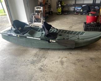 $680. Lifetime Two person fishing kayak.  10 feet long.
