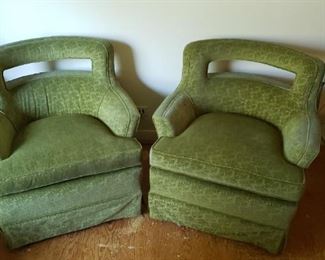 Vintage MCM Accent Chairs (EXCELLENT CONDITION, HEAVY, FINEST QUALITY) 