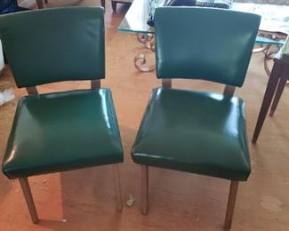 Original Viking Artline Vinyl Slipper Chairs 