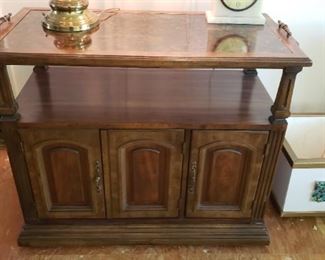 Vintage Bar Cart on Casters EXCELLENT CONDITION