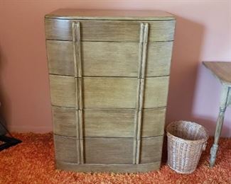 Vintage Heywood Wakefield Highboy Dresser 