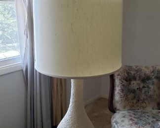 Original 1950s Plaster Organic Form Accent Lamp (EXTRA LARGE, EXCELLENT CONDITION) 