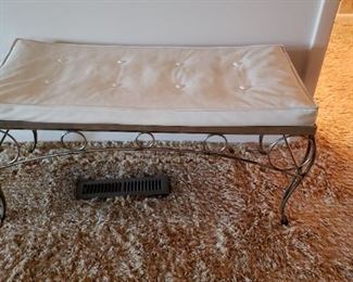 Vintage Vanity Bench 
