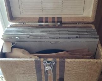 Rare Vintage 45 Record Player and Recorder with Blank 45s!! 