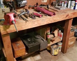 Vintage Tool And Boxes 