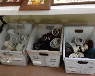misc. insulators...great for art projects