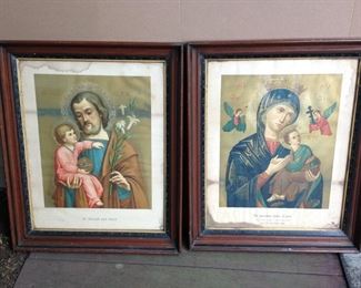religious framed art, beautiful frames