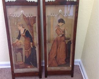 Victorian women framed