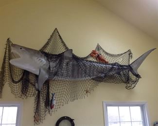 10 foot realistic looking shark