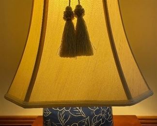 $35 Signed pottery lamp