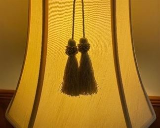 $35 Signed pottery lamp