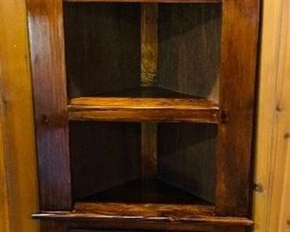 NOW $150 corner cabinet  6Tx27 1/2Wx13D