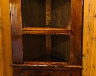 NOW $150 corner cabinet  6Tx27 1/2Wx13D