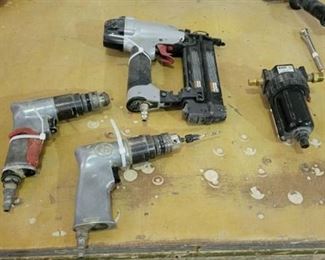 Assorted Air Powered Tools