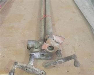 (2) Pipe Clamps - Part Numbers Pony 5004