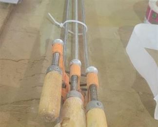 (3) Bar Clamps - Part Numbers 3703 and 3701