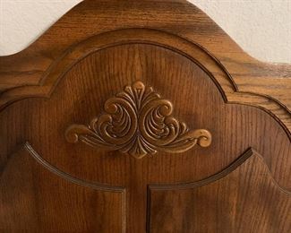 John Cameron Distinctive Furniture: Headboard, Dresser w Mirror, 2 Nightstands and Armoire