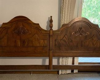John Cameron Distinctive Furniture: Headboard, Dresser w Mirror, 2 Nightstands and Armoire