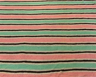 Beautiful Handmade Afghan Quilt