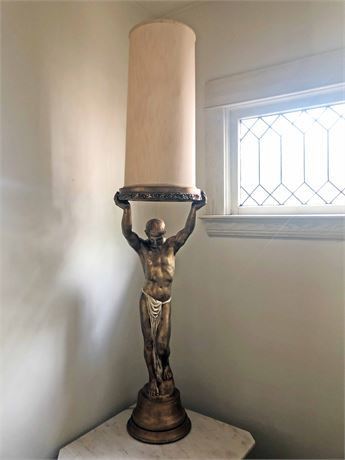 Greek Statue Lamp