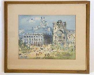 Jean Dufy Framed Print