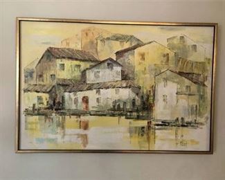 M. Ford Signed Watercolor