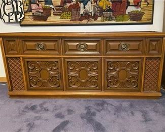 Mid Century Magnavox Stereo Console