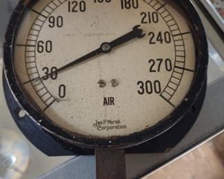 vintage 6-inch gauge from boat 