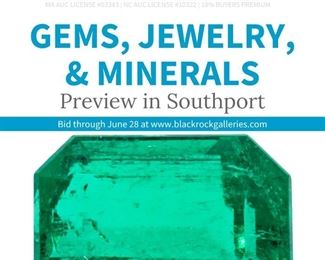 GEMS, JEWELRY MINERALS  PREVIEW IN SOUTHPORT Instagram Post CT