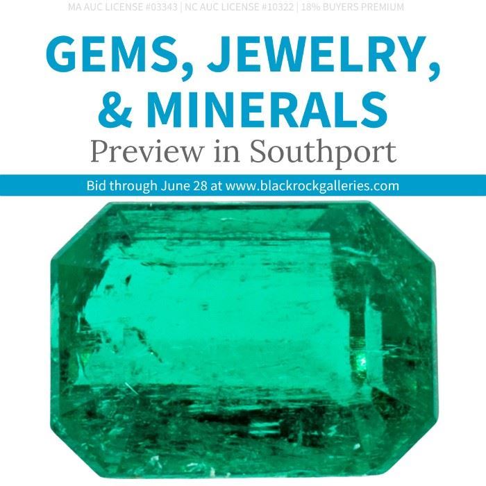 GEMS, JEWELRY MINERALS  PREVIEW IN SOUTHPORT Instagram Post CT