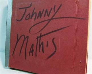 2528   1960s Johnny Mathis LP Record collection (15) with storage album. Mostly Columbia and some Mercury labels. Cond: Very clean albums with some looking un-played.