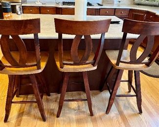 Bartlett Kitchen Canadel Table, 7 Chairs and 3 Bar Stools