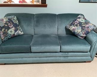Blue Velvet Couch