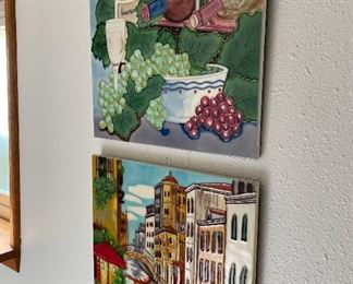 glazed ceramic decorative wall tiles 