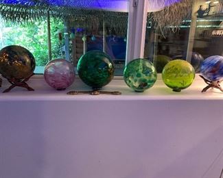 Blown Glass Balls